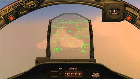 LOCK ON ( Flaming Cliffs ) Air to Air - tutorial 02: F 15C Radar STT & Flood Modes