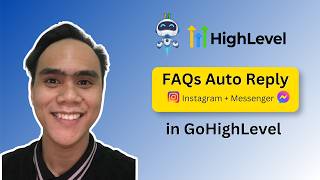 Autoreply in Instragram DM and Messenger Using GoHighLevel
