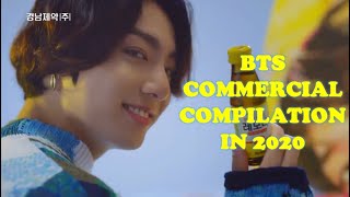 BTS Commercial Compilation in 2020