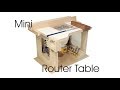 Mini Router Table