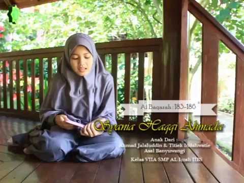 Surat Al Baqoroh Ayat : 183-186 ' Syania Haqqi Ahmada