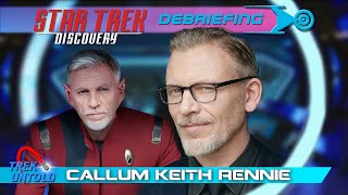 Callum Keith Rennie on Rayner's Journey in "Star Trek: Discovery"