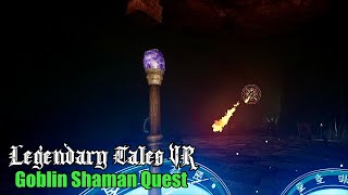 The Goblin Shaman Quest on an Ice Mage in Legendary Tales on PSVR2