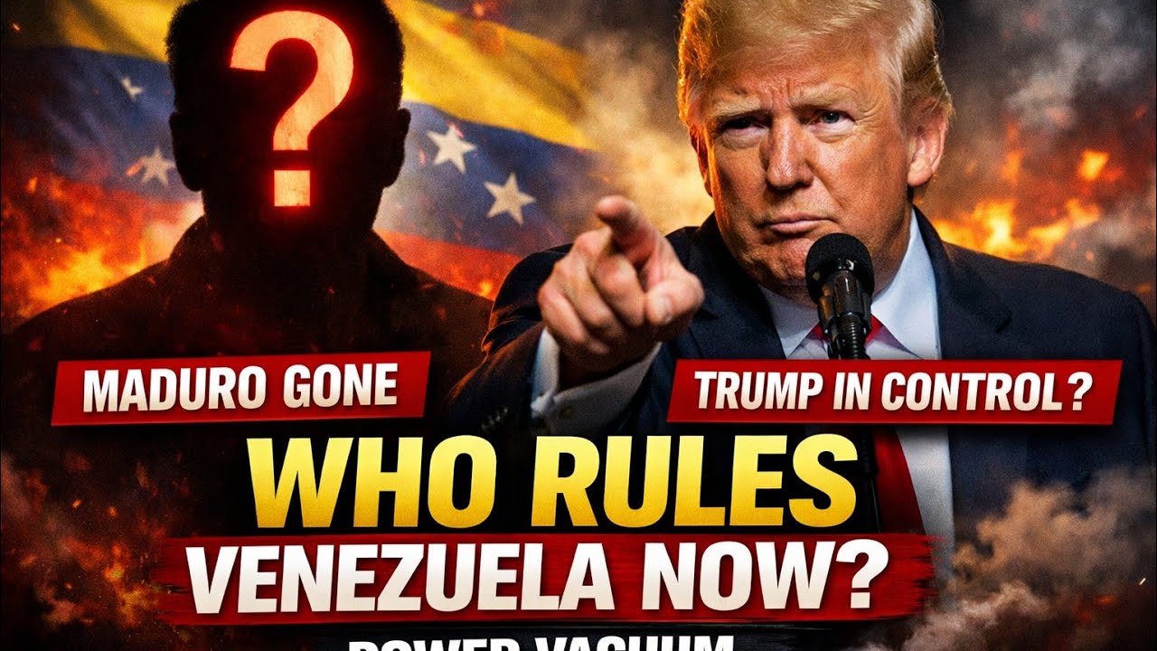 Who Takes Charge After Maduro? Venezuela’s Power Struggle Explained!