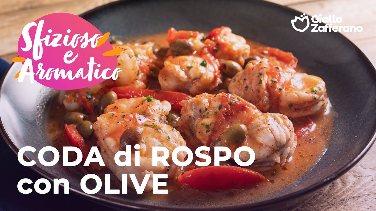 Monkfish with Olives