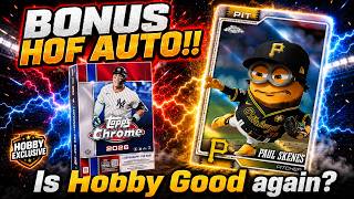 2026 Topps Chrome Hobby... 2 Autos?!