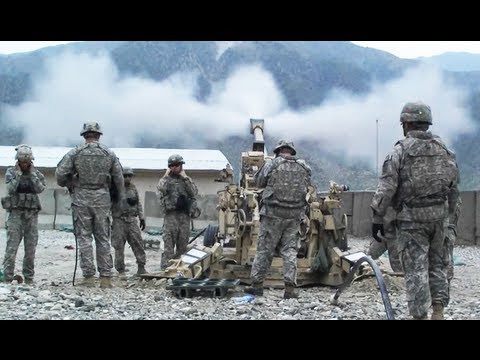 3 155mm Artillery Rounds Fired At Taliban