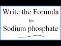 Sodium Phosphate Compounds and Properties