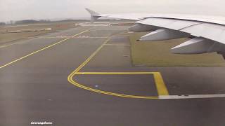Air France Airbus A380-861 F-HPJA take off from Paris CDG Airport for Dubai DXB