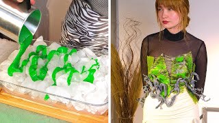 Stylish Top made out of Grass paper! Eco fashion ideas