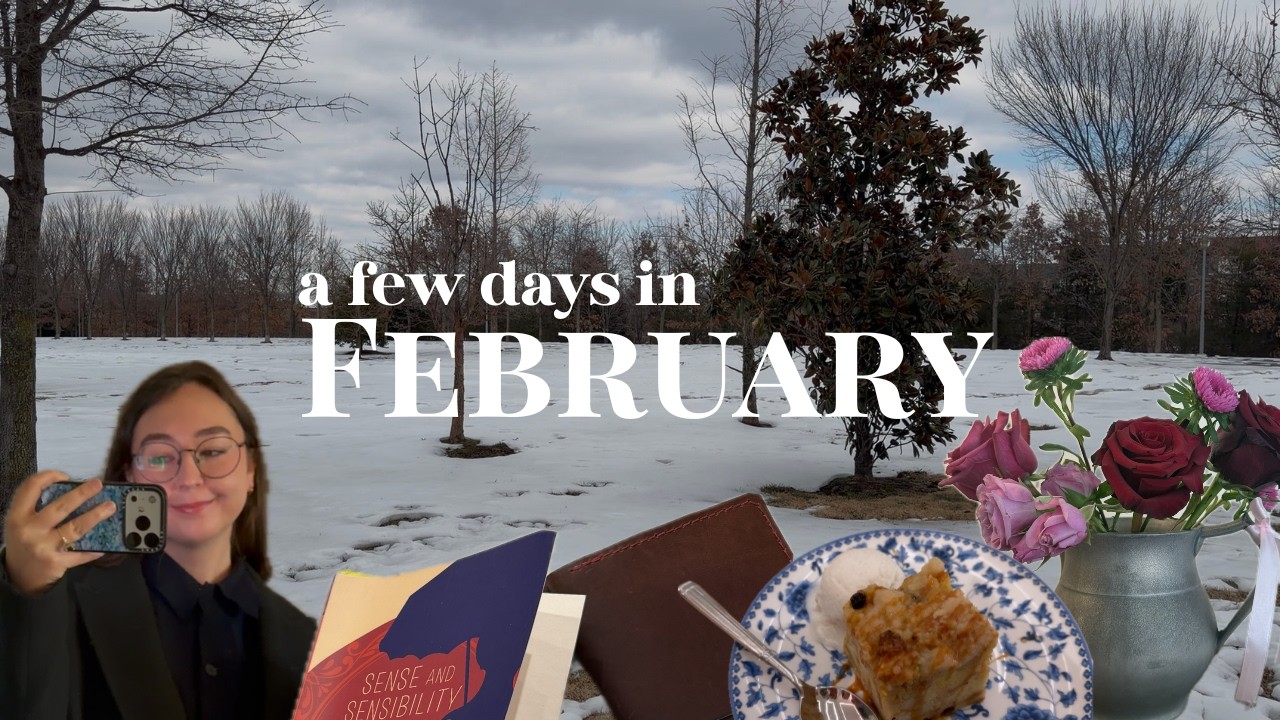 a few days in February: cooking, reading, attending museum event