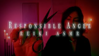 Clearing Anger Meridians | Aura | Body | Consciousness | Cord Cutting | Reiki with ASMR screenshot 5