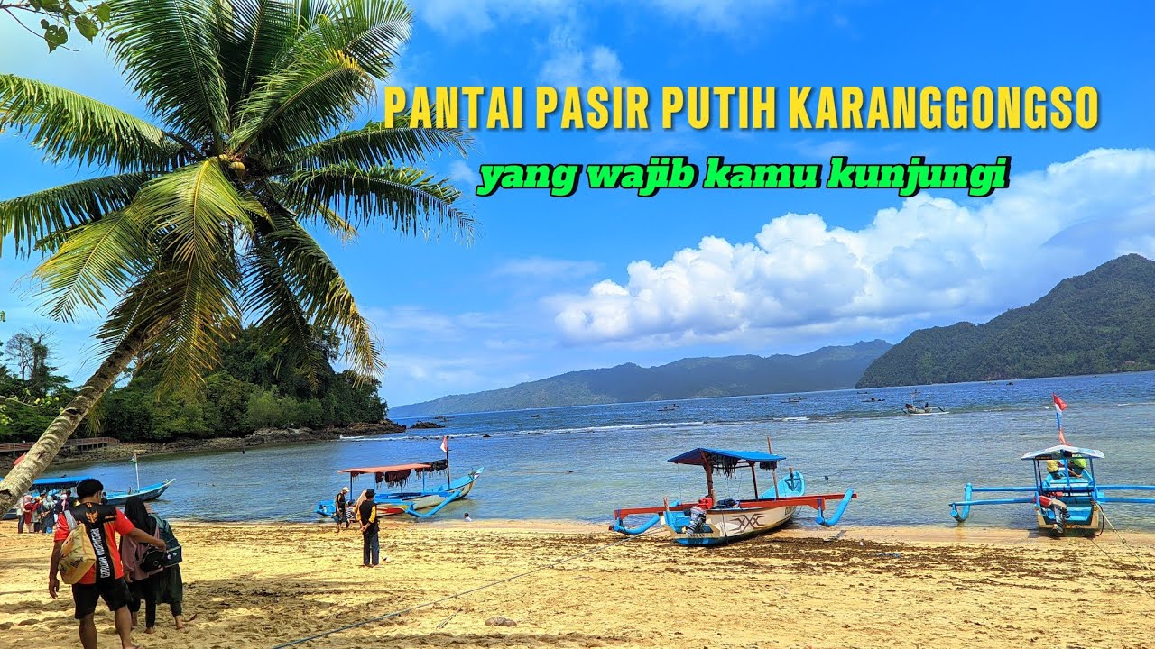 pantai karanggongso trenggalek yang wajib kamu kunjungi??