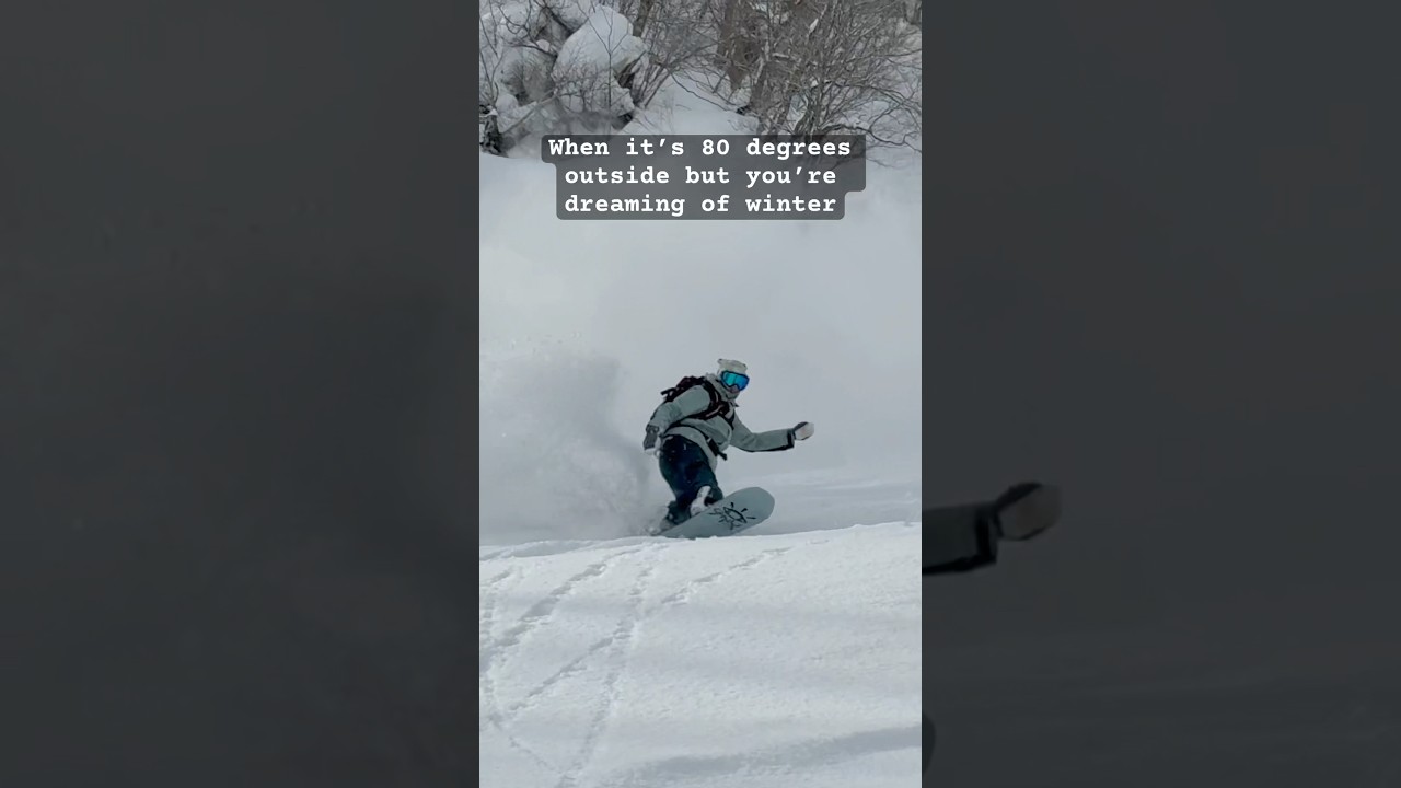 Snowboarding is good for the soul 