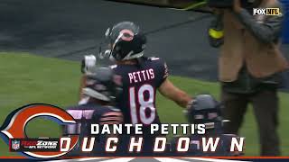 Justin Fields extends the play & finds WIDE OPEN touchdown