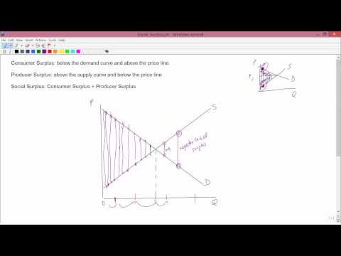 Intermediate Microeconomics: Social Surplus