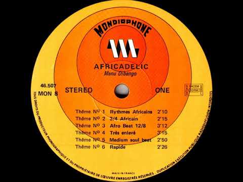 Manu Dibango – Africadelic – Vinyl (LP, Album), 1975 [r3520145