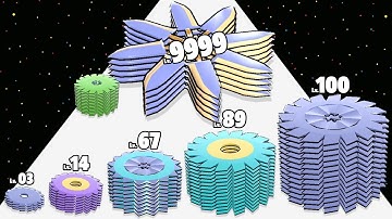 Grinder Run 3D - Level Up Saw Max Level Gameplay (New Update) All Level Gameplay