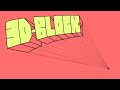 "MASH" graffiti 3D block