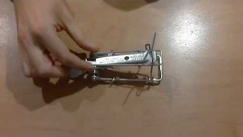 Victor easy set Gopher Trap - How to set trap