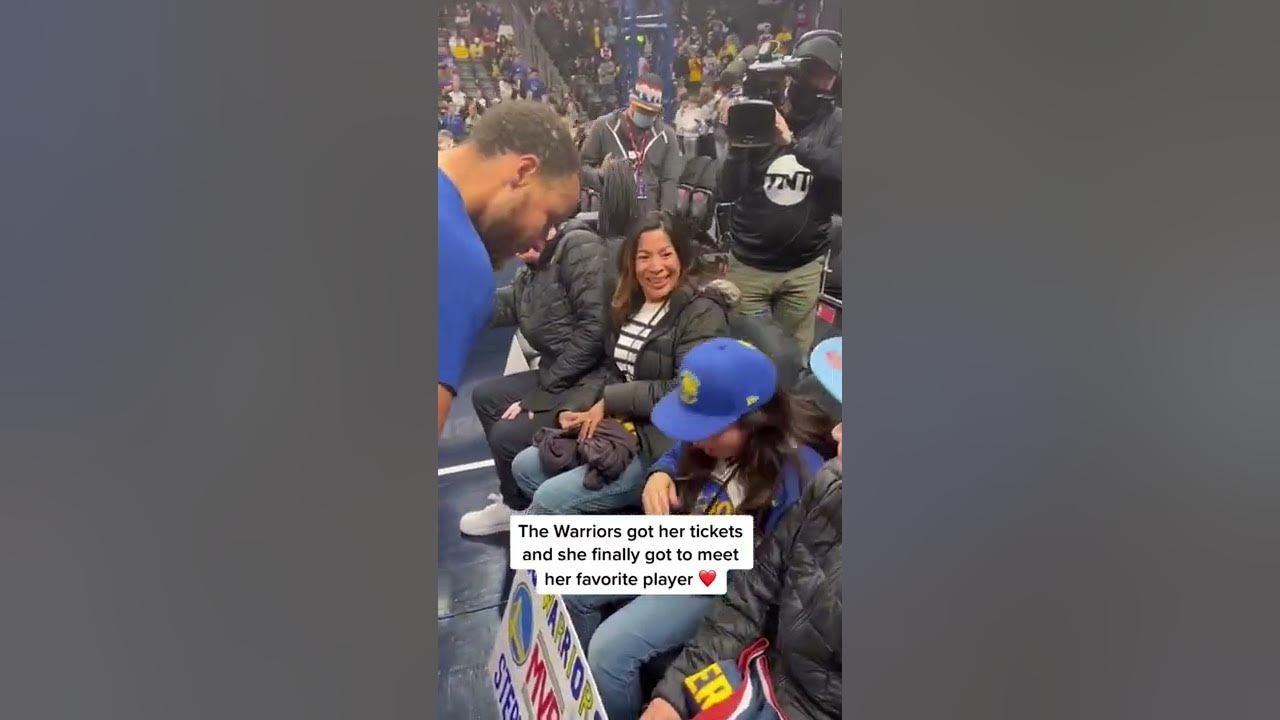Warriors surprise young NBA fans with court makeover