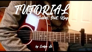 Video thumbnail of "GUITAR TUTORIAL-Soldier, Poet King (by Evelyn Lo)"