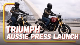 First ride on the Triumph's new 400s