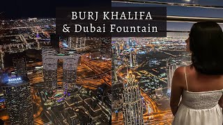 BURJ KHALIFA, BURJ CLUB &amp; DUBAI FOUNTAIN | Hannah Isobel