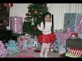 Christmas morning opening presents 2016