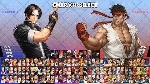 Kyo VS Ryu CAPCOM VS SNK EVOLUTION - REV 2