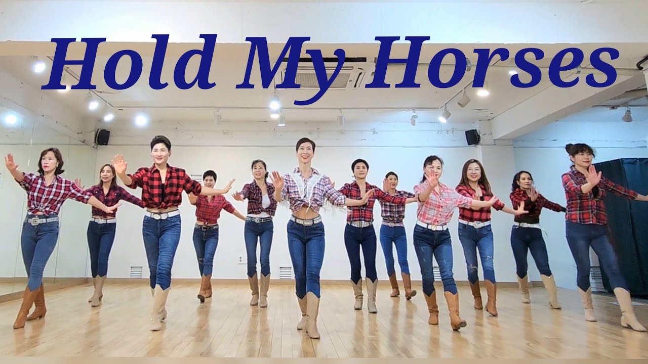 Hold My Horses Line Dance/Видеоурок по субботам, Синчон, 13:00–15:00/Легкий/Средний уровень/Хорео...