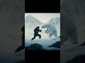 man vs polar bear #fypyoutube # #viral #aivideo
