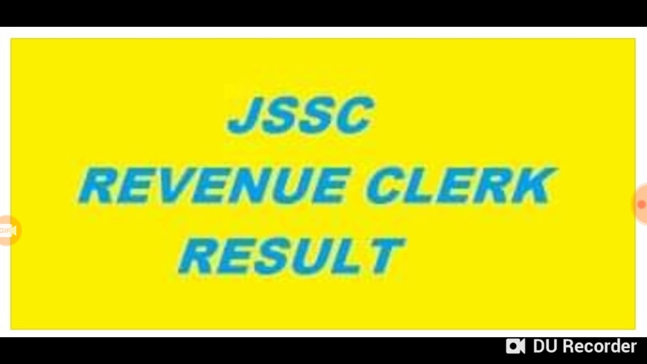 JSSC Revenue clerk 2017 का results जारी । जिला wise results जल्द देखें।