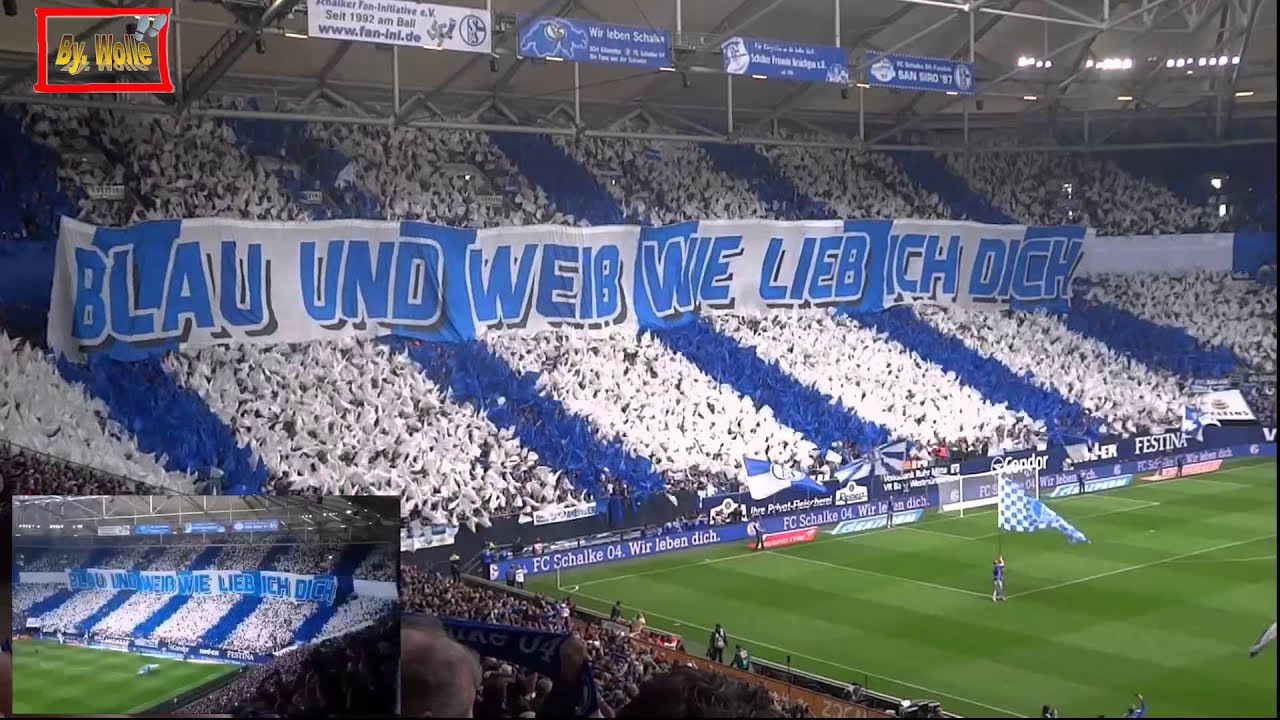 Blau und Weiß wie Lieb ich Dich Schalke Choro vom 2 Mai 2015 - YouTube