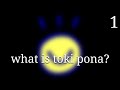 what is toki pona? (toki pona lesson one)