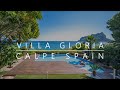 Spectacular villa in 1st line of the sea in Calpe, Costa Blanca