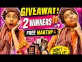 Give away🥰2 winners selected gift for makeup products 😱😱😱 dont miss it!#new #vlog #giveaway #super