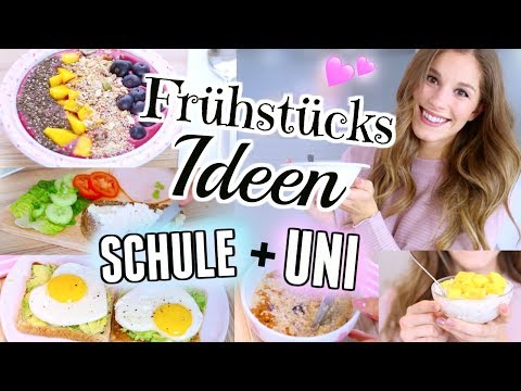 Meine Frühstück und Snack Ideen Video kommen immer so gut bei euch an! Daher habe ich heute wieder s. 