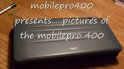 mobilepro 400 video review(windows ce)