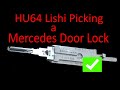 (474) HU64 Lishi Picking & Decoding Mercedes Door Lock