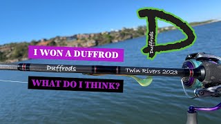 I won a Duffrod.....and I like it 💜🎣