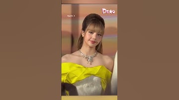 Lisa, Lưu Diệc Phi ghi điểm tuyệt đối qua cam thường tại sự kiện BVLGARI #shorts