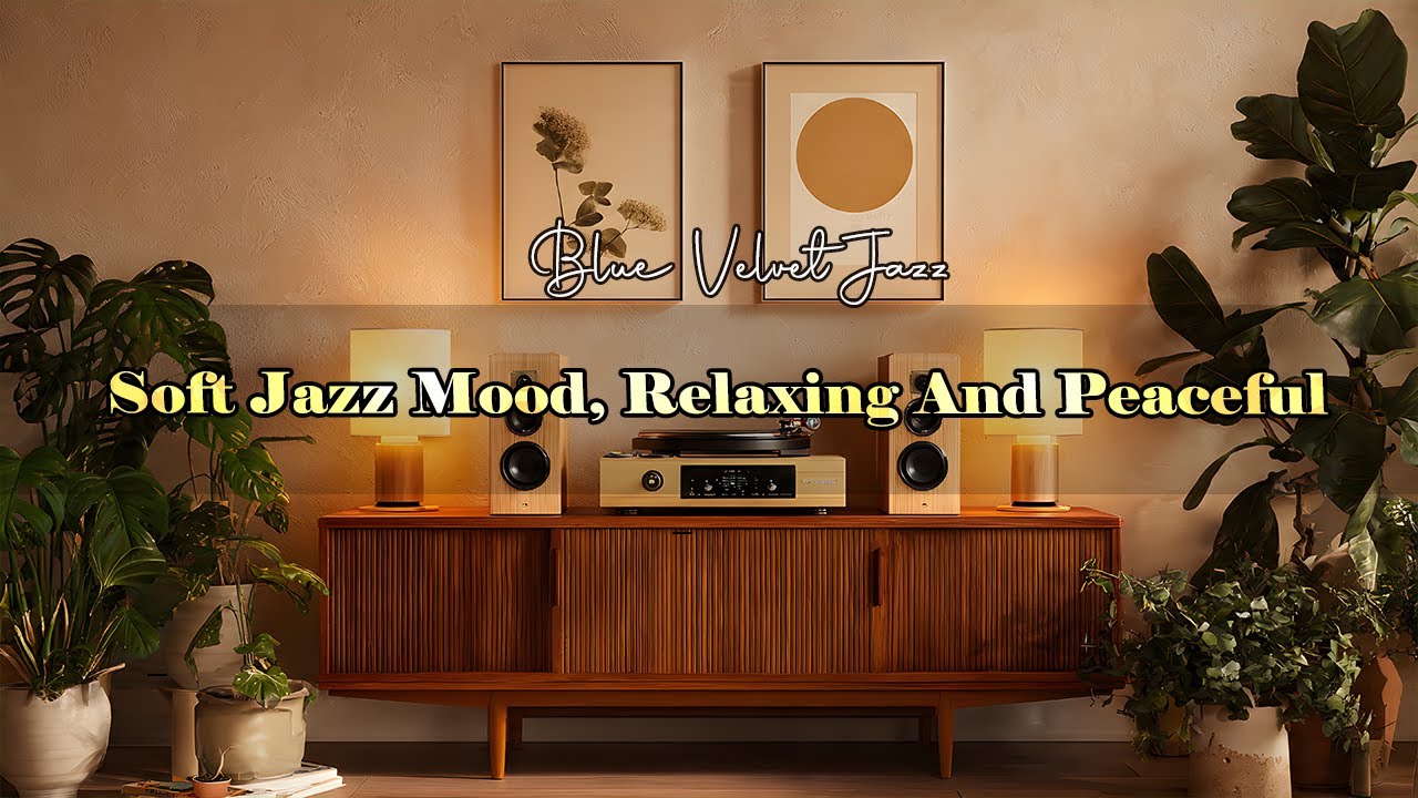 Blue Velvet Jazz 🎷 Soft Jazz Lounge | Calm & Relax 🎧