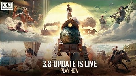 BGMI 3.8 New Update is Here 🔥New Titan Mode, New powers and New train Map -with FPS METER  BGMI