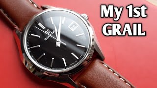GRAND SEIKO SBGV215. Affordable luxury with 50 year service interval -  YouTube