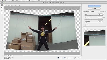 Photoshop CS6 rock GoPro Fisheye Lens correction