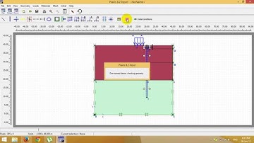 Plaxis 2D tutorial  Lesson2 Construction of an excavation