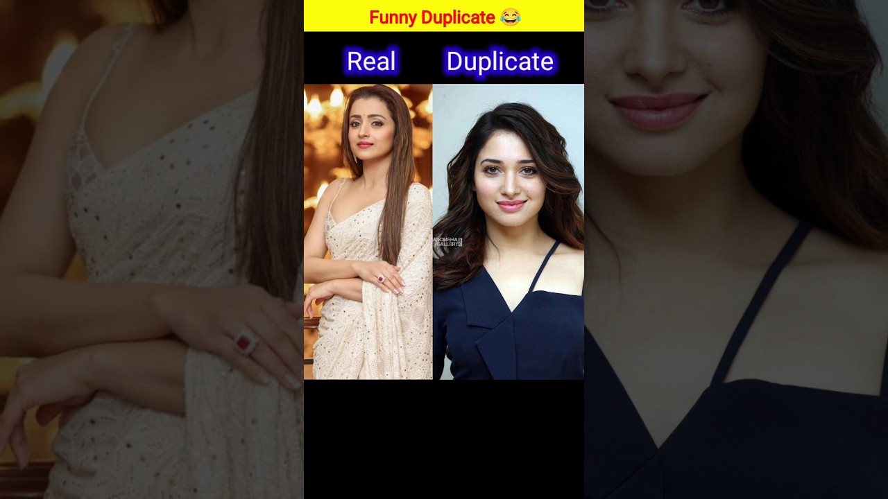 Trisha Krishnan और thalapati vijay के Duplicate 😂 | New South Indian Movie Dubbed in Hindi 2023