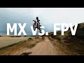 FPV DRONE - Following Motocross