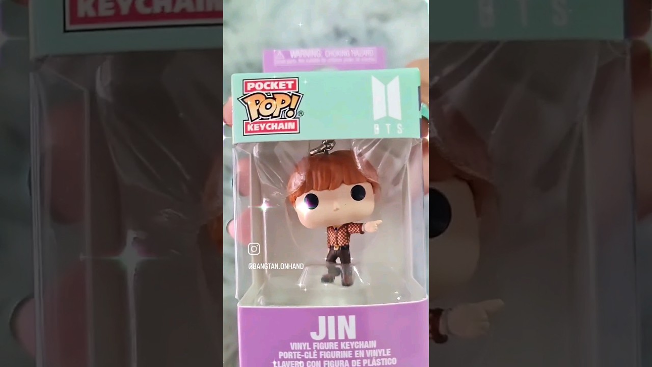 Unboxing BTS DYNAMITE Funko Pocket Pop Keychains! 💜
